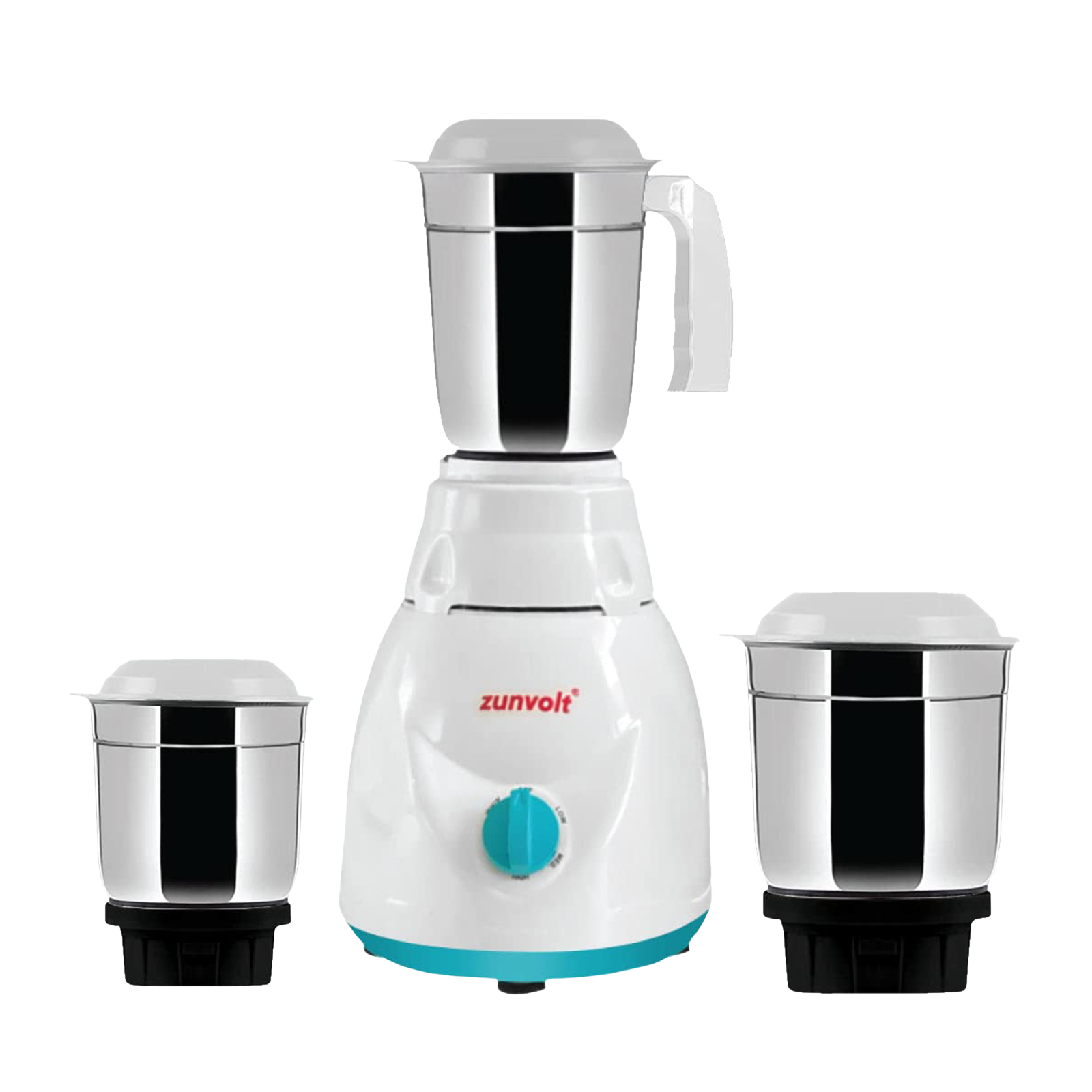 Buy Zunvolt Watt Jars Mixer Grinder Rpm Powerful Motor